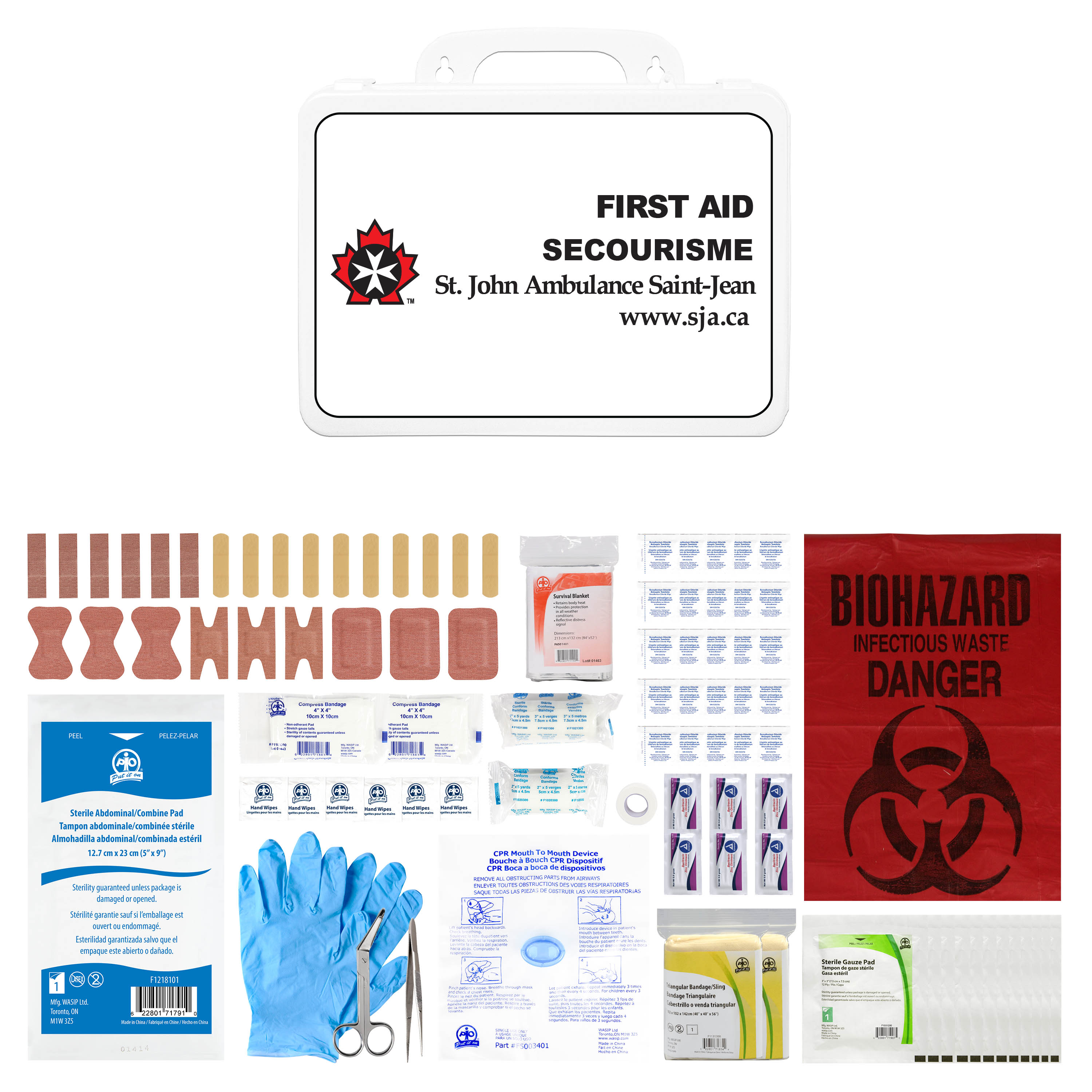 CSA Small Basic 2-25 Employees First Aid Kit - Type 2